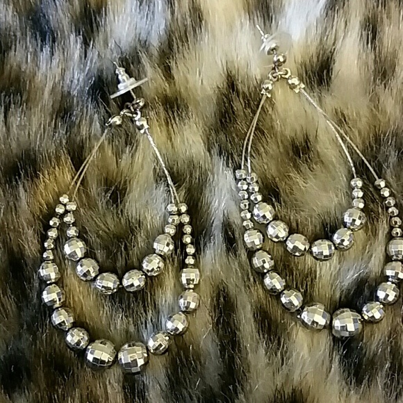 Jewelry - Express Mirror Disco Ball Earrings